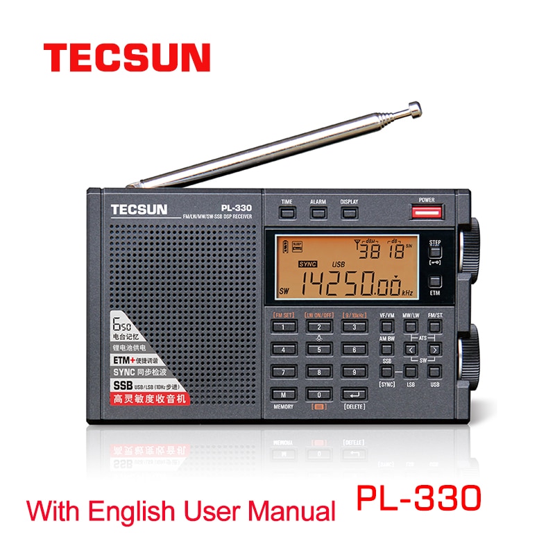 Tecsun PL-330 FM MW SW LW SSB DSP Ǯ  ,..